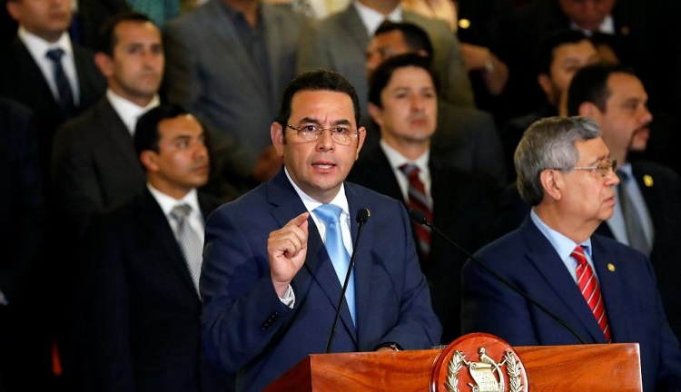 Aumentan presión internacional contra gobierno de Guatemala