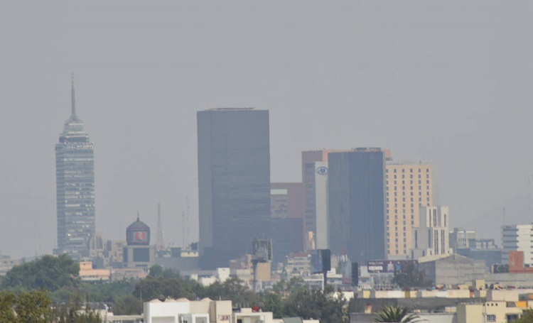 Mala calidad de aire en el Valle de México