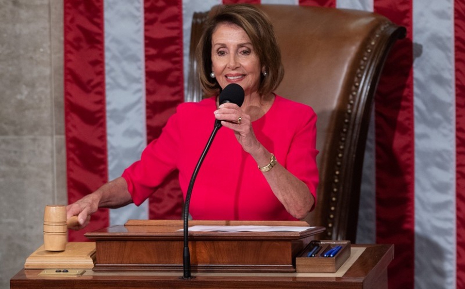 Nancy Pelosi, la nueva líder de la Cámara de Representantes de EU