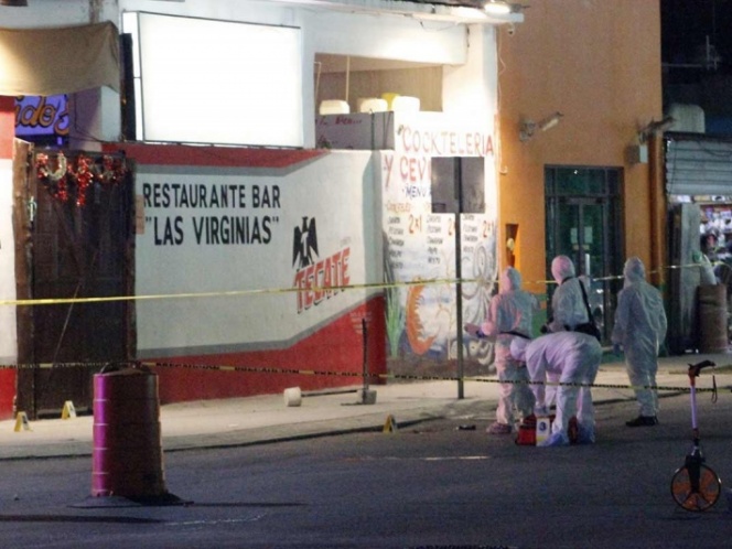 Balacera en bar de Playa del Carmen deja 7 muertos