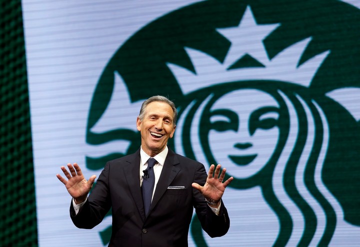 Howard Schultz, ex CEO de Starbucks, quiere ser presidente de Estados Unidos