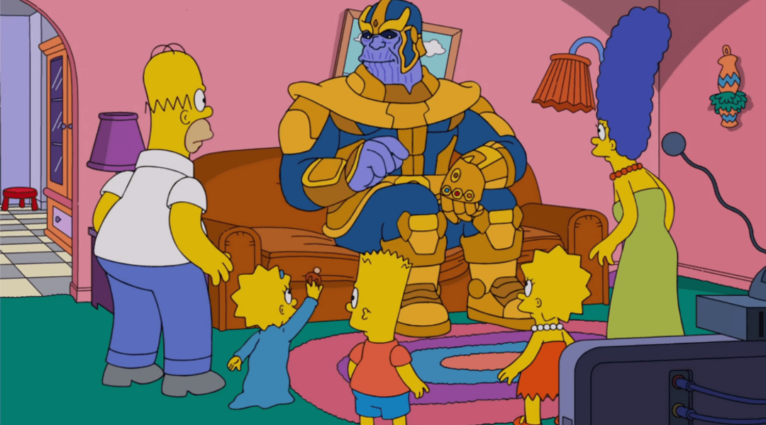 Los Simpsons no se salvaron de la ira de ‘Thanos’