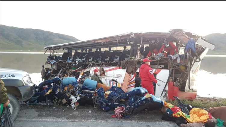 Accidente de tránsito deja al menos 22 muertos en Bolivia