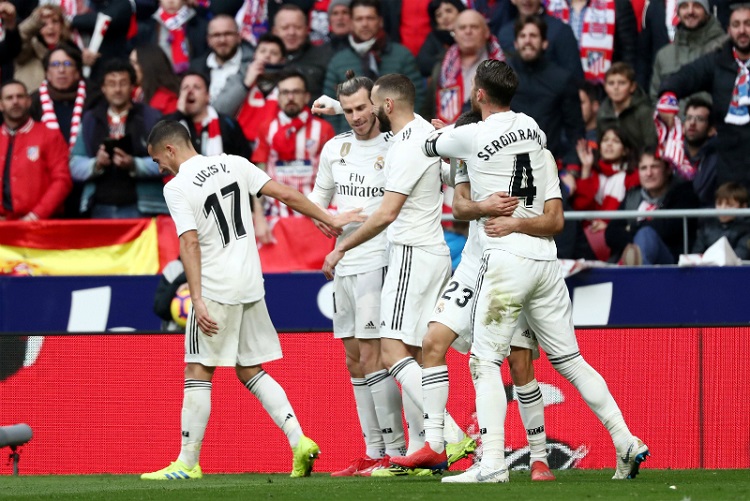 Real Madrid gana el clásico madrileño venciendo 3-1 al Atlético de Madrid