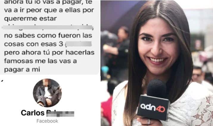 Reportera recibe amenazas en Facebook por denunciar a un hombre