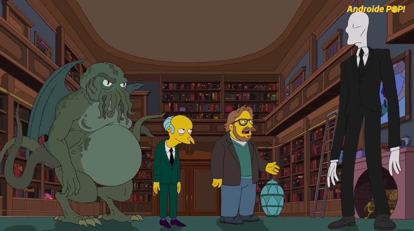 Así fue la aparición de Guillermo del Toro en “Los Simpson”