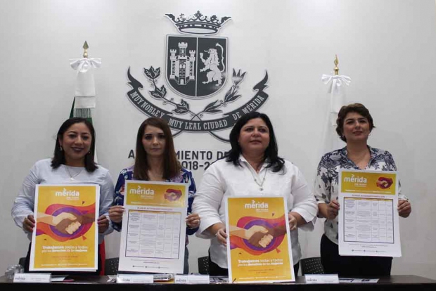 Ayuntamiento de Mérida a favor de igualdad de género