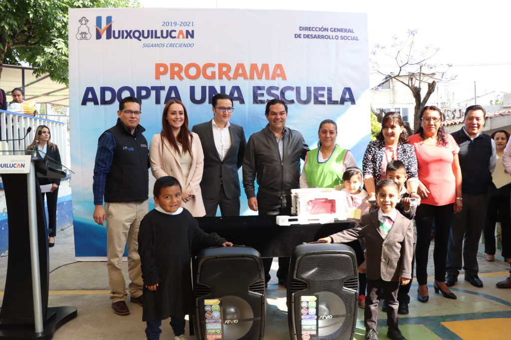 Inicia programa “Adopta una Escuela” en Huixquilucan