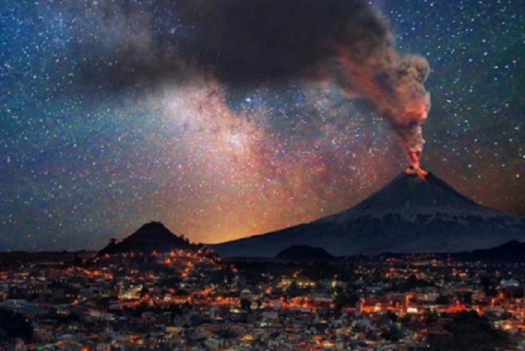 El Popocatépetl continúa en semáforo amarillo fase 2