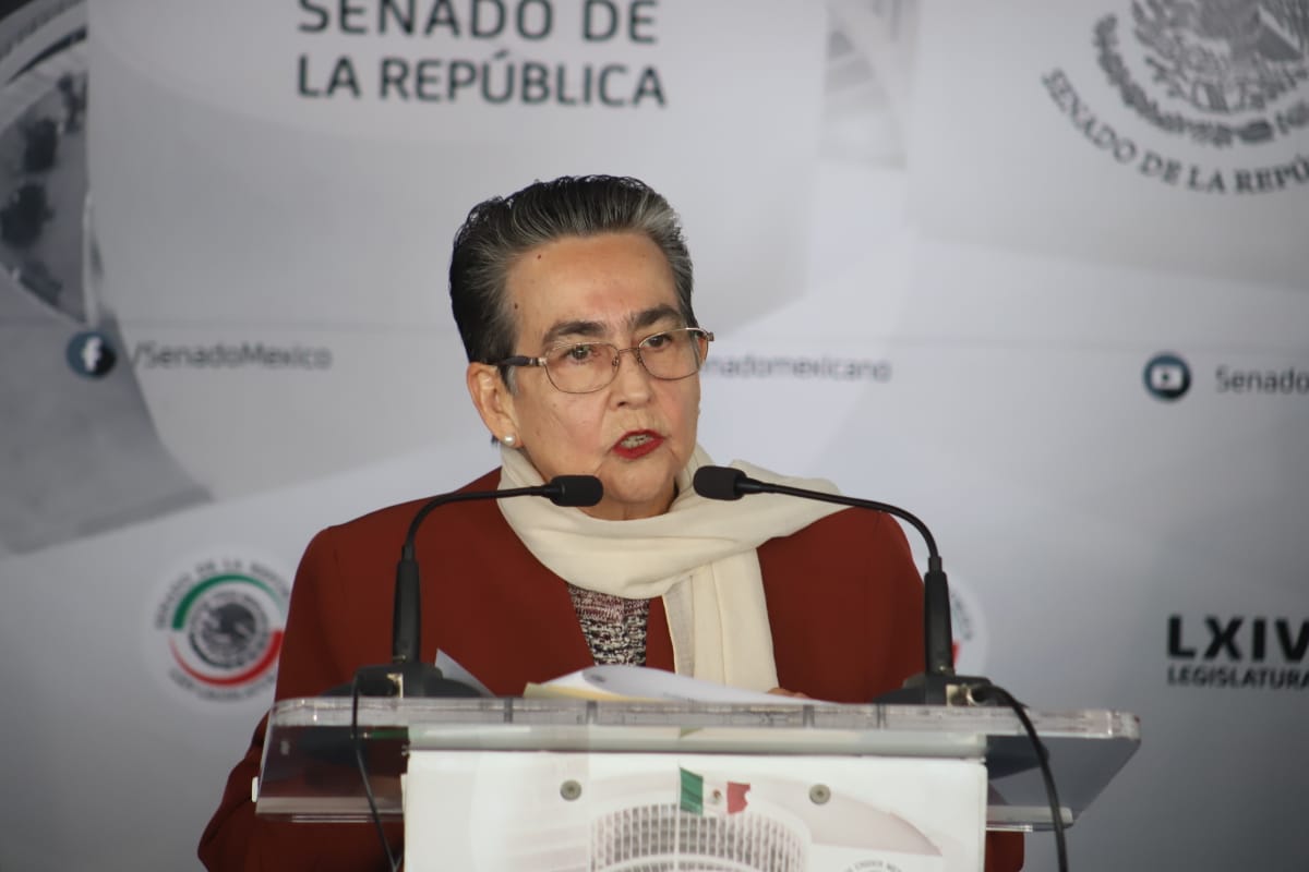 La senadora Gloria Sánchez se suma a la petición de paz para Veracruz
