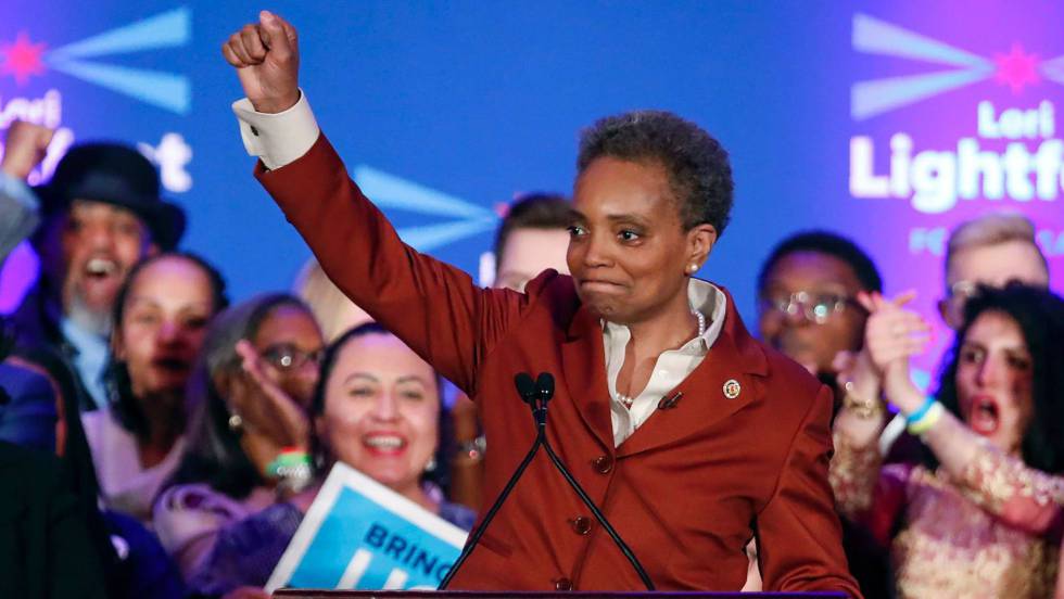 Chicago elige a Lori Lightfoot, su primera alcaldesa negra y lesbiana