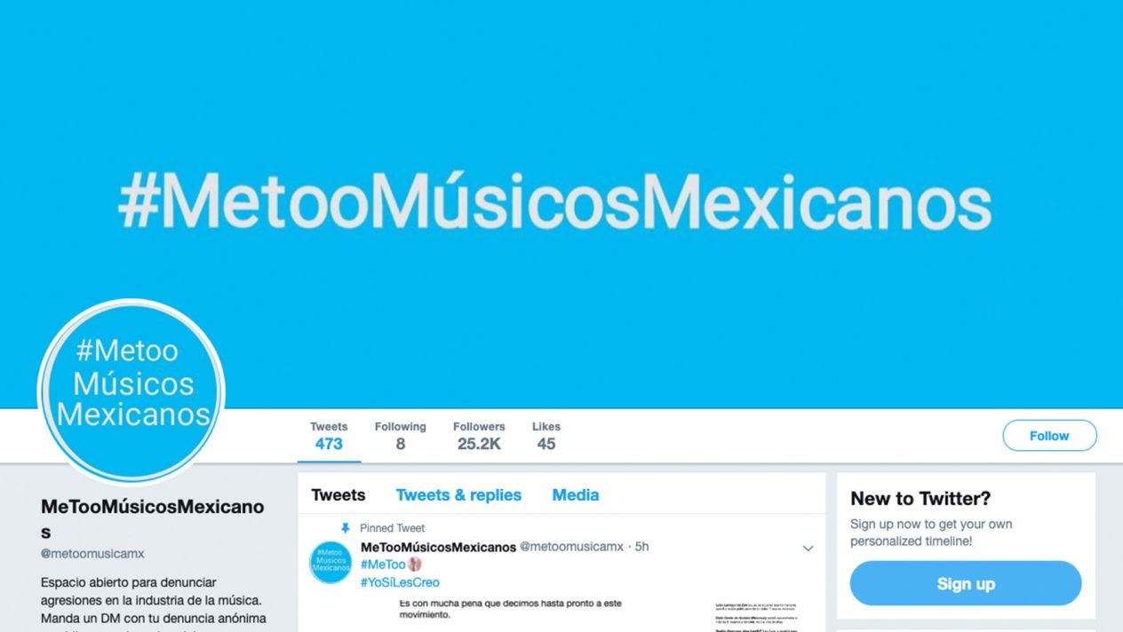 Movimiento #MeTooMusicosMexicanos