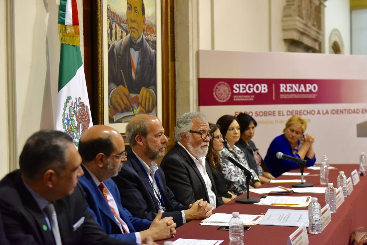 RENAPO celebra en la Segob el Foro sobre el Derecho a la Identidad en México