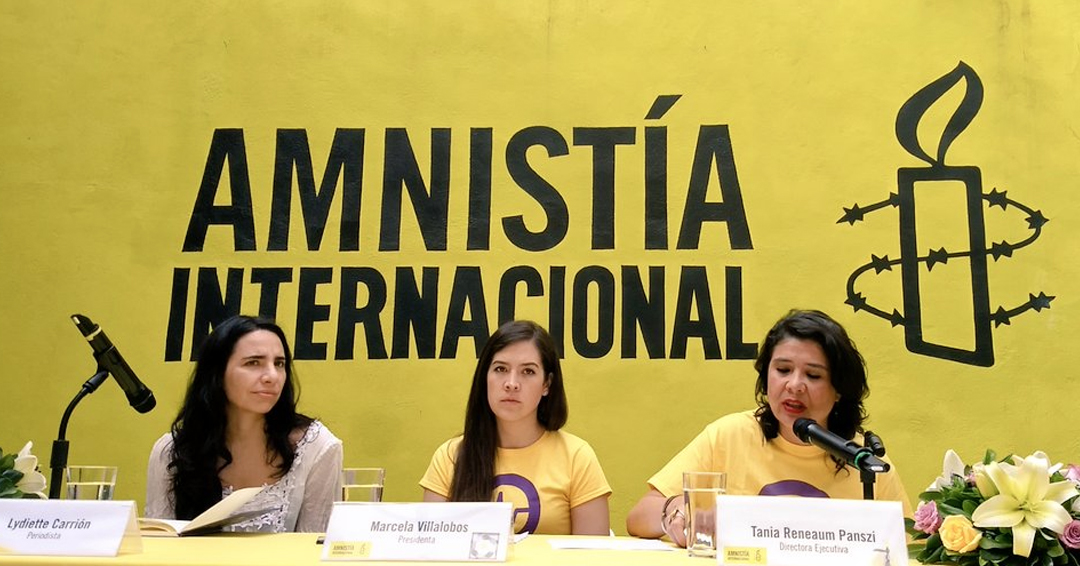 Presenta Amnistía Internacional la campaña Juntas hasta la vida