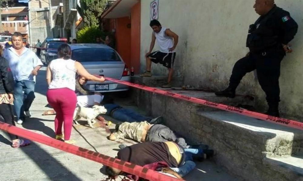 Asesinan a cuatro personas en Huixquilucan