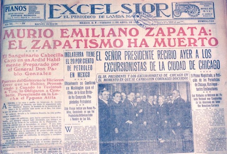 A cien años del asesinato de Emiliano Zapata