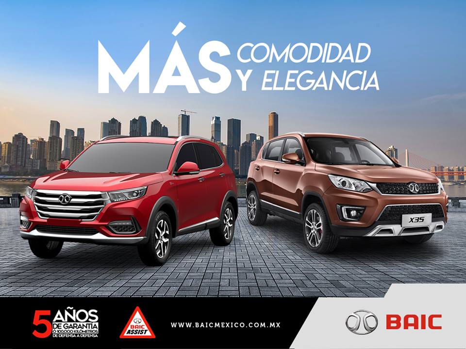 BAIC, la marca de autos que llegó a México para quedarse