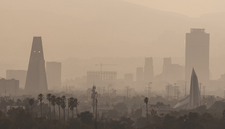 Valle de México registra mala calidad de aire