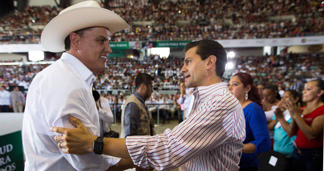 Roberto sandoval y Peña Nieto