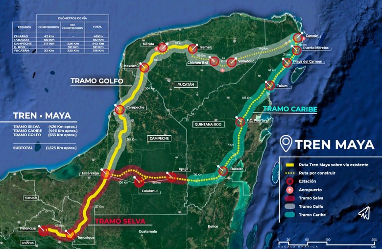 Estudios del Tren Maya de AMLO costarán 710% más de lo esperado