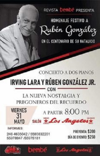 Celebración por el centenario de Rubén González