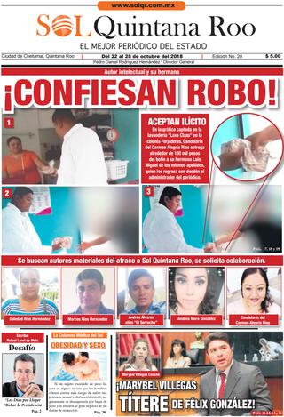 Fiscalía General de Q.R. sin resultados en investigación de robo al periódico Sol Quintana Roo