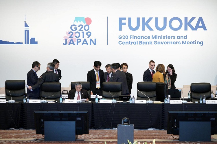 G20 pide cooperación ante desaceleración de economía mundial
