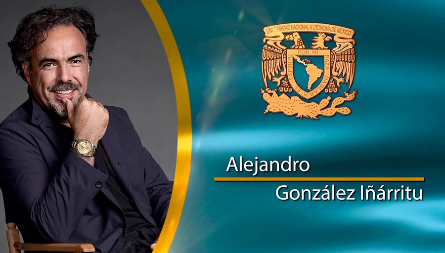 UNAM confiere el grado de Doctor honoris causa a Alejandro González Iñárritu.