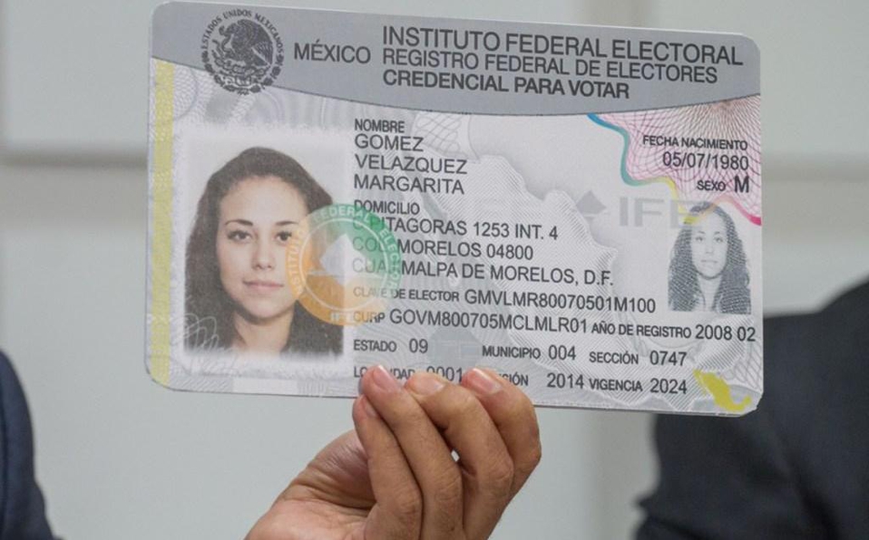 Veridos México hará las nuevas credenciales de elector: INE