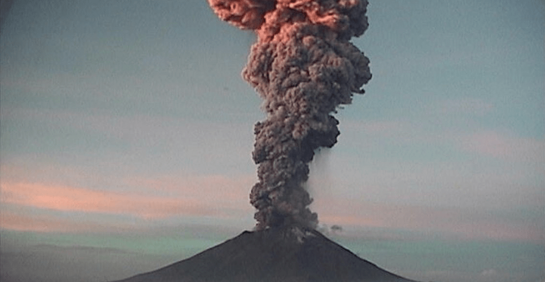 El Popocatépetl amaneció con gran explosión; sigue la alerta en amarillo Fase 2