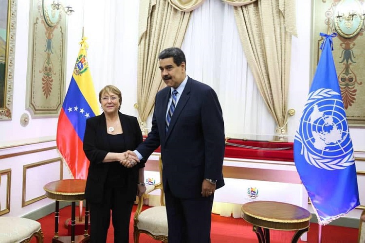 Bachelet pide a Venezuela liberar a detenidos por manifestarse pacíficamente