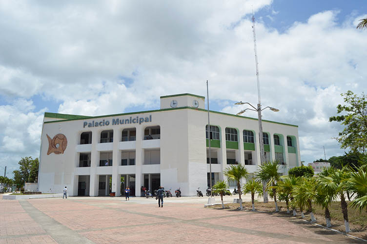 Palacio Municipal de Othón P. Blanco. 