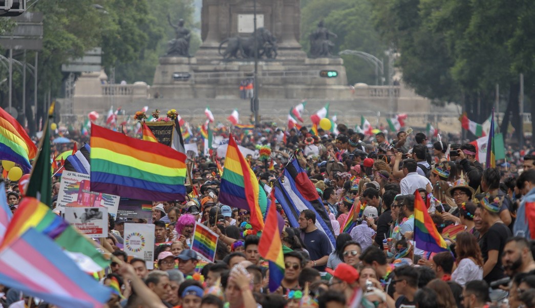 Celebración del 40 aniversario de la marcha LGBTTTI