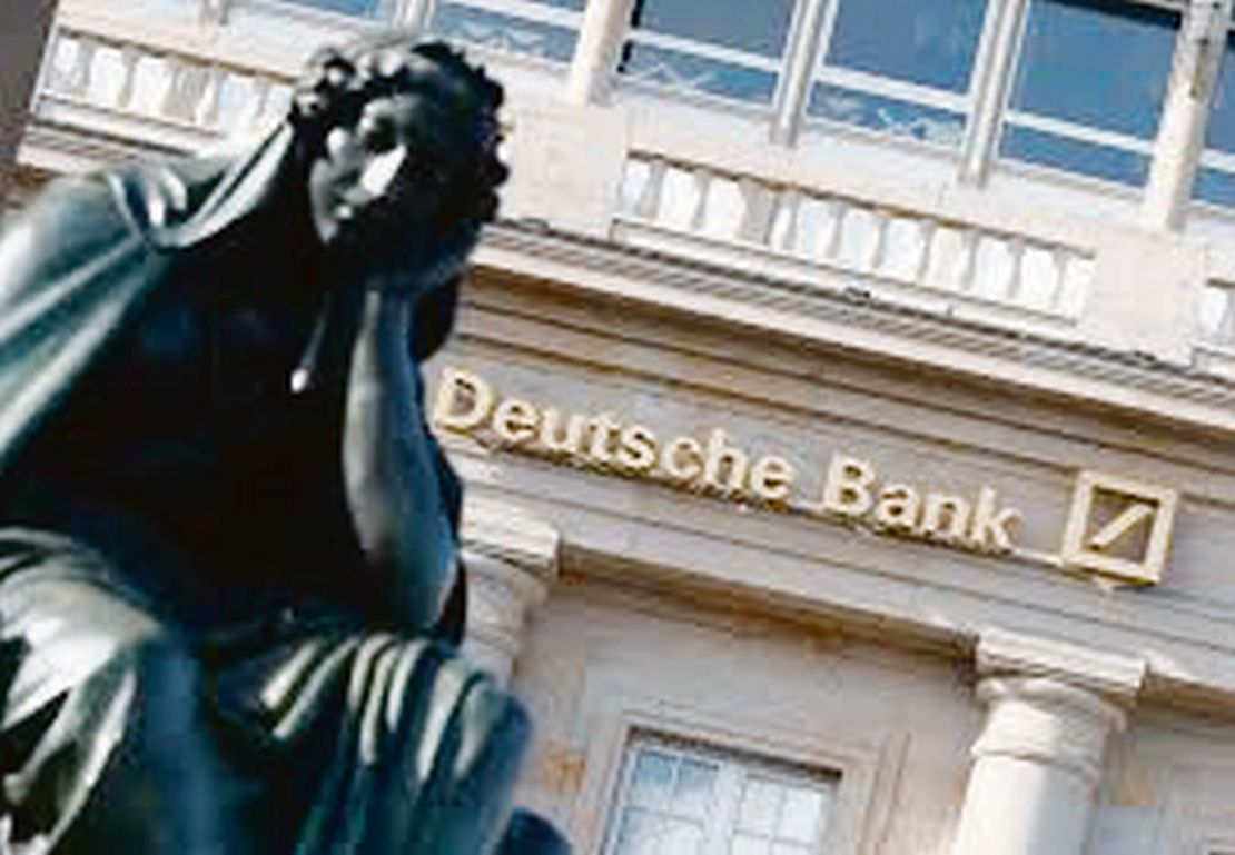 Deutsche Bank se desploma en bolsa por las dudas sobre su ajuste