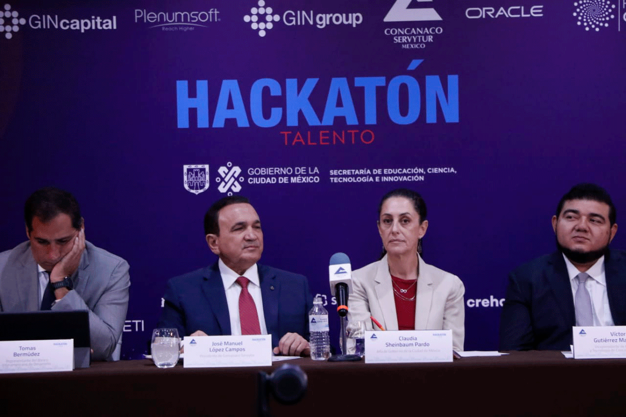 GINgroup, el Gobierno de la Ciudad de México y CONCANACO Servytur, presentan Hackatón Talento CDMX