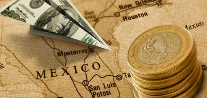 Remesas envíadas a México superan los 3,000 millones de dolares por primera vez en mayo.