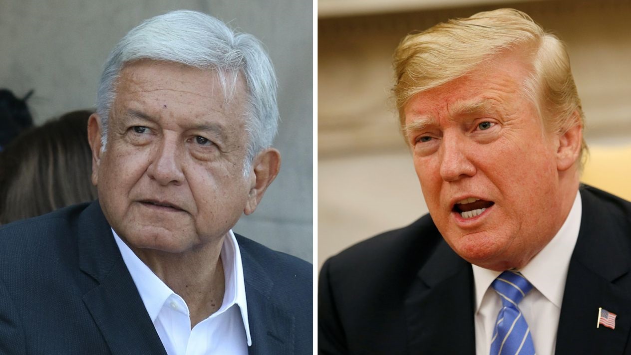 Pide AMLO a Donald Trump 10 mil ventiladores y monitores