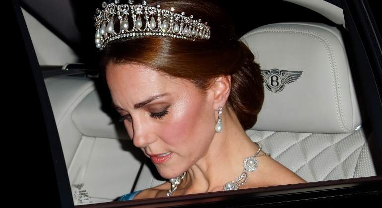 Kate Middleton abandonó entre lágrimas la cena de gala con Trump por la supuesta amante de su marido