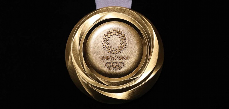 Medalla de los Juegos Olímpicos Tokio 2020.