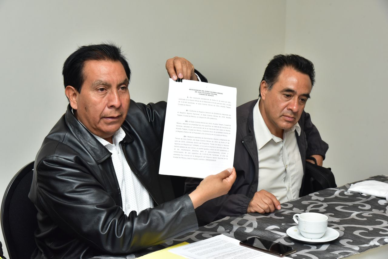 Denuncian ejidatarios despojo de su ejido en El Ajusco, por grupo violento coludido con funcionarios