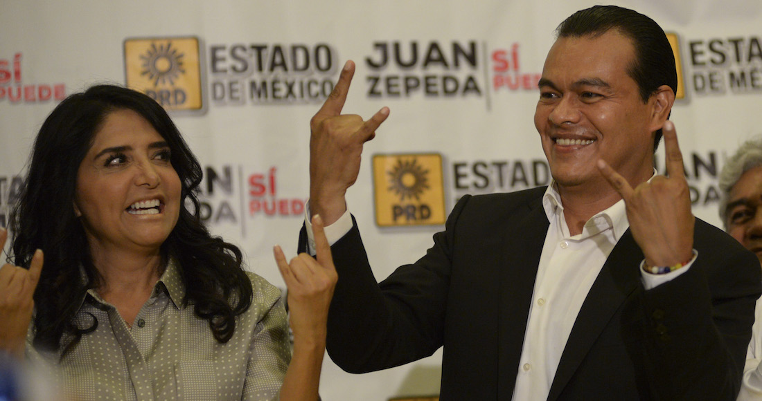 Alejandra Barrales y Juan Zepeda dicen adiós al PRD