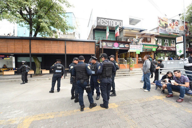 Balacera en inmediaciones del Metro Copilco deja un herido