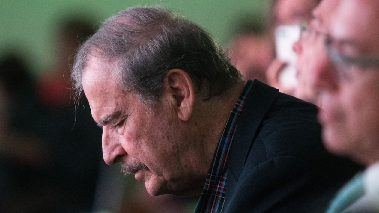 Vicente Fox renuncia a la seguridad proporcionada por el Estado