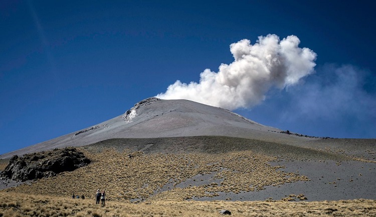 Popocatépetl registra 175 exhalaciones en 24 horas