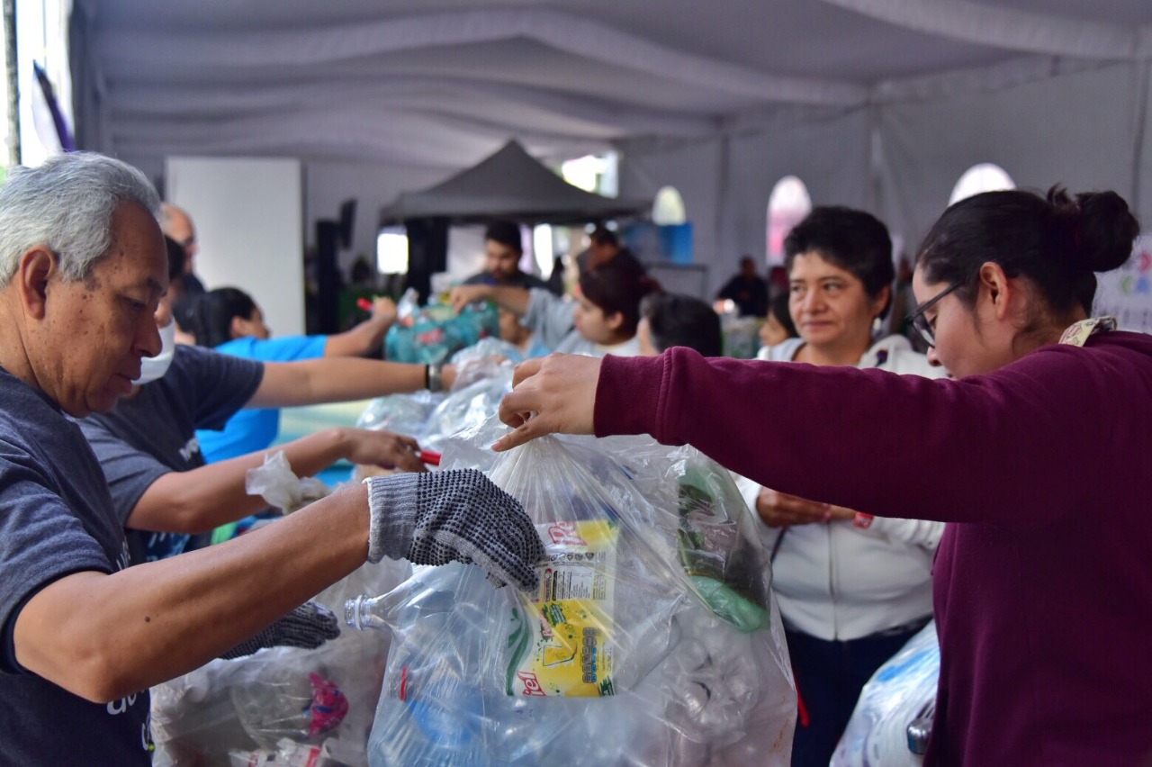 Plastianguis en Cuauhtémoc ha recolectado 5 toneladas de residuos sólidos