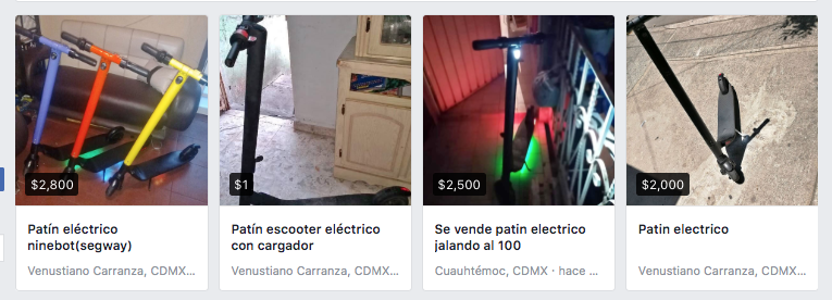 Scooters Grin en Facebook.