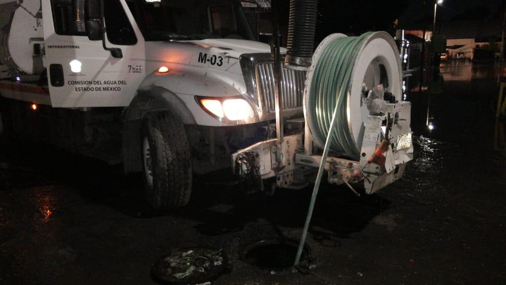 Atiende Grupo Tláloc afectaciones por la lluvia en Naucalpan y Toluca