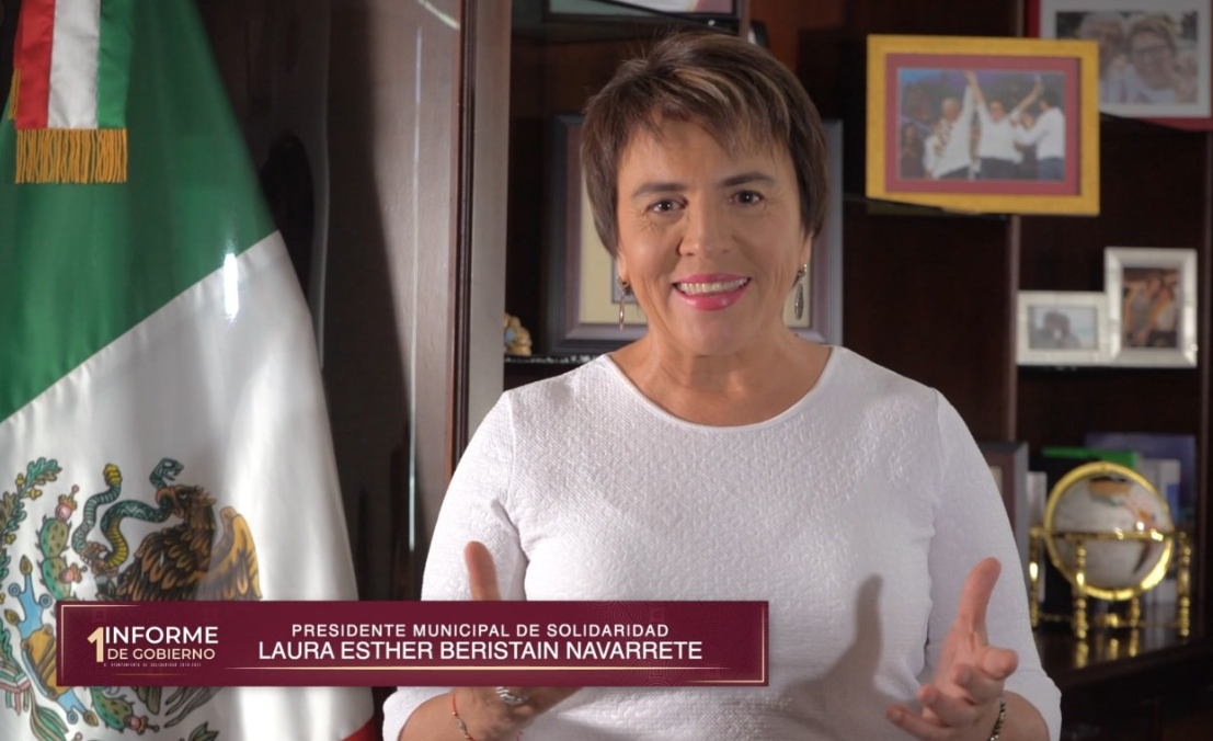 Laura Beristain destacará resultados en turismo, salud y obra pública en primer informe