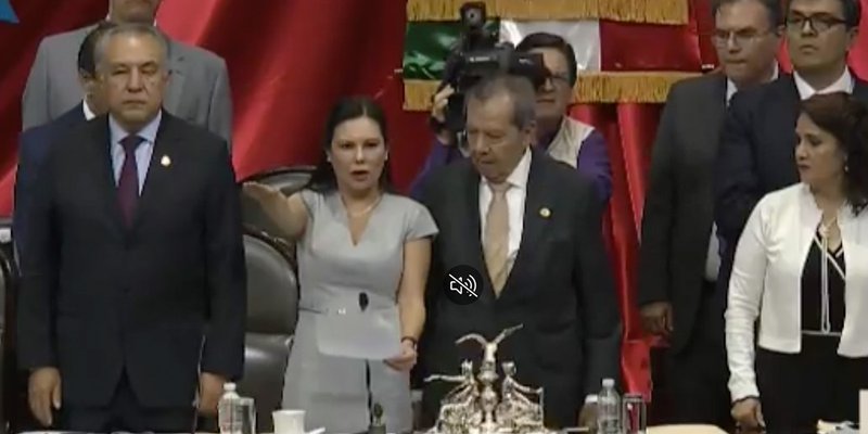 Laura Rojas del PAN presidenta de la Mesa Directiva de la Cámara de Diputados