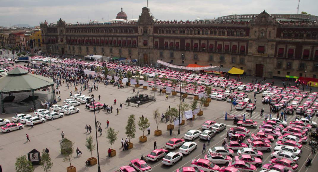 Taxistas realizarán movilización el 7 de octubre en la CDMX